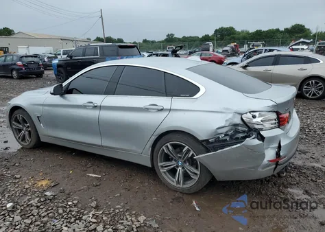 2017 BMW 430Xi Gran Coupe из США, поврежденный, VIN WBA4F9C33HG812824